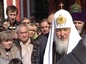 В Великую субботу Святейший Патриарх Кирилл посетил храм Живоначальной Троицы в Воронцове