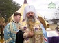 В уральском поселке Большой Исток состоялся чин освящения крестов и куполов строящегося храма преподобного Сергия Радонежского