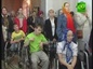 На литургию в храме Сергиево-Посадского детского дома для слепоглухих пригласили детей–инвалидов 