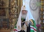 Святейший Патриарх Кирилл в праздник Владимирской иконы Божией Матери возглавил Литургию в Новодевичьем монастыре Москвы