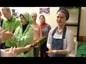 В Москве участники движения Православных Добровольцев приняли участие в традиции выпекать булочки в виде жаворонков в честь подвига Сорока мучеников Севастийских