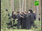  Заупокойная служба прошла на  кладбище Коневского Рождество-Богородичного монастыря