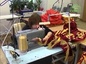 Швейная мастерская Александро-Невской лавры Санкт-Петербурга воссоздает исторические знамёна и штандарты