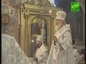 Предстоятель Русской Церкви совершил Божественную литургию и чин великого освящения воды в Богоявленском кафедральном соборе в Елохове