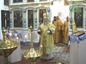 Епископ Клинцовский и Трубчевский Сергий посетил храм Успения Пресвятой Богородицы в с. Красный рог