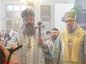В Знаменском храме Свердловской области в престольный праздник литургию возглавили два архиерея