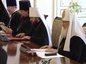 В московском Даниловом монастыре состоялась встреча Святейшего Патриарха Кирилла со Святейшим Патриархом Болгарским Неофитом