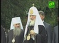 В Луганске Патриарх Кирилл  почтил память воинов, заложил храм, благословил новобрачных 