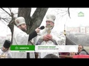 Традиционный Крестный Ход и Великое освящение воды на реке Уж состоялось в западной Украине.