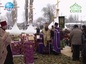 В Кыргызстанском поселке Манас состоялось поднятие куполов на храм святого праведного Иоанна Кронштадского