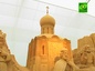 Возле Храма Христа Спасителя проходит уникальная выставка песчаных фигур