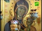 Иверский образ Божией Матери, хранящийся в Благовещенском кафедральном соборе города Биробиджана - главная святыня епархии