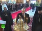 Президент России В.В. Путин в сопровождении митрополита Астанайского Александра посетил главный храм Казахстана