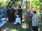 Поклонный крест, на Булыгинском кладбище, в память о погибших милиционерах, освятил епископ Барнаульский и Алтайский Сергий