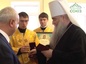 Митрополит Саратовский и Вольский Лонгин совершил освящение крестильни при Казанском храме Саратова