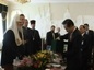 В официальной патриаршей резиденции Патриарх Алексий II принял Президента Южной Кореи Ли Мён Бака