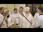 В Крещенский сочельник Патриарх Кирилл совершил Литургию в Преображенской церкви
