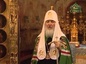 В праздник Благовещения Пресвятой Богородицы Святейший Патриарх Кирилл совершил Литургию в Благовещенском соборе Московского Кремля